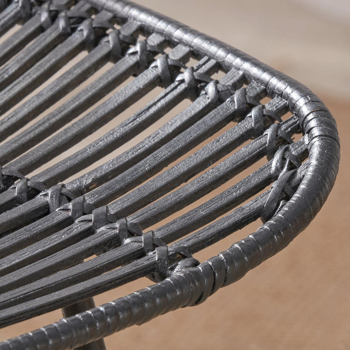 Rattan Core Bar Stool