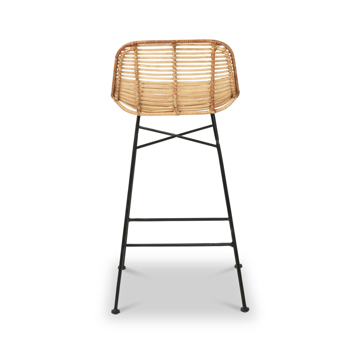 Rattan Core Bar Stool