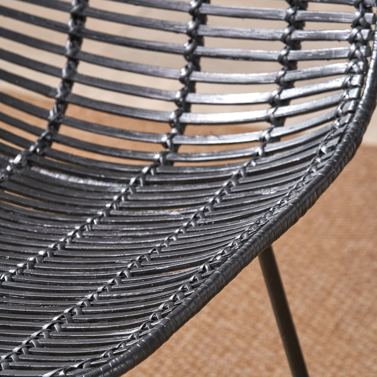 Rattan Core Dining Chair