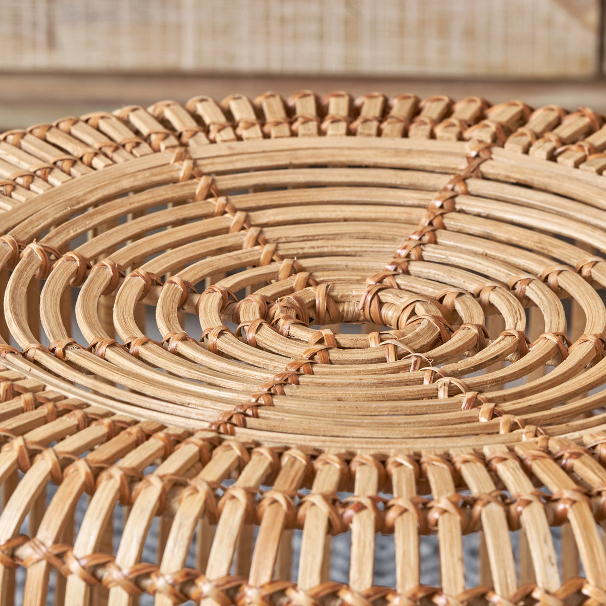 Rattan Core Stool