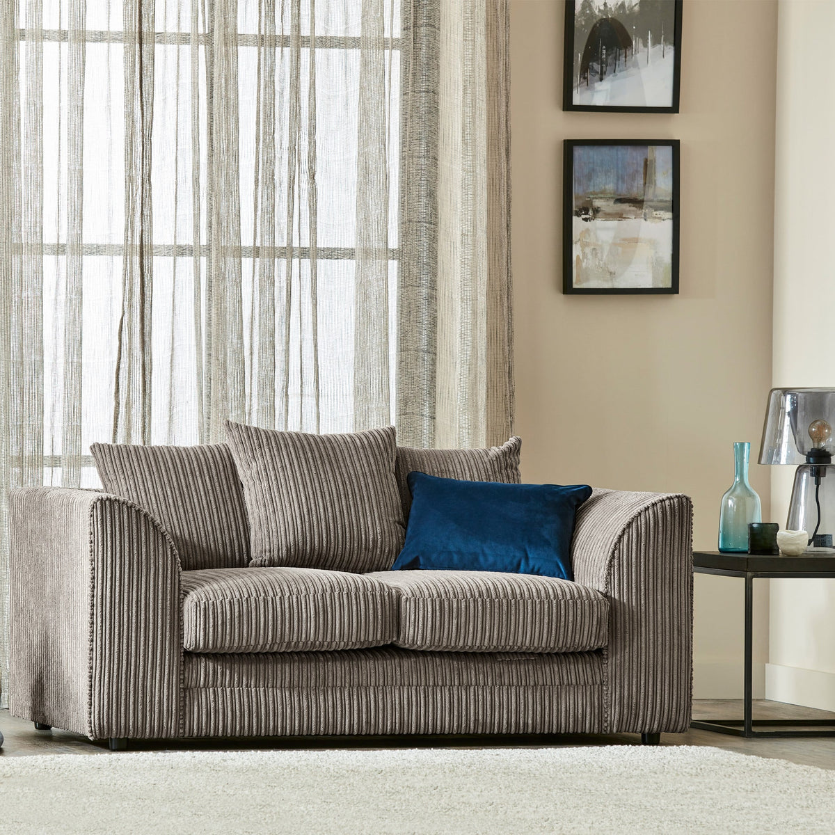 Bletchley Jumbo Cord 2 Seater Sofa
