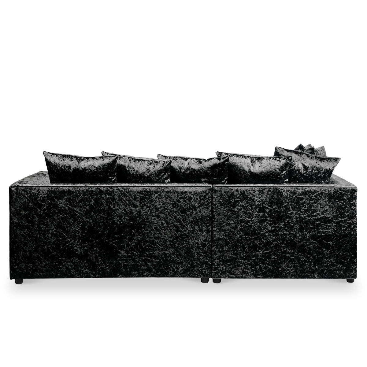 Tamara Crushed Velvet Chaise Sofa