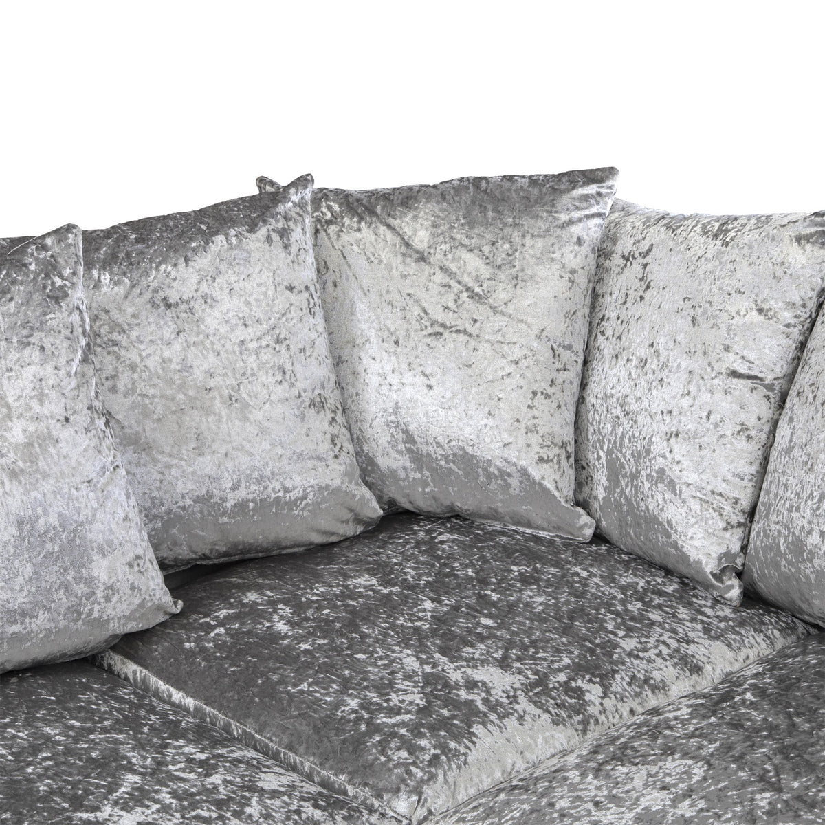 Tamara Crushed Velvet Chaise Sofa