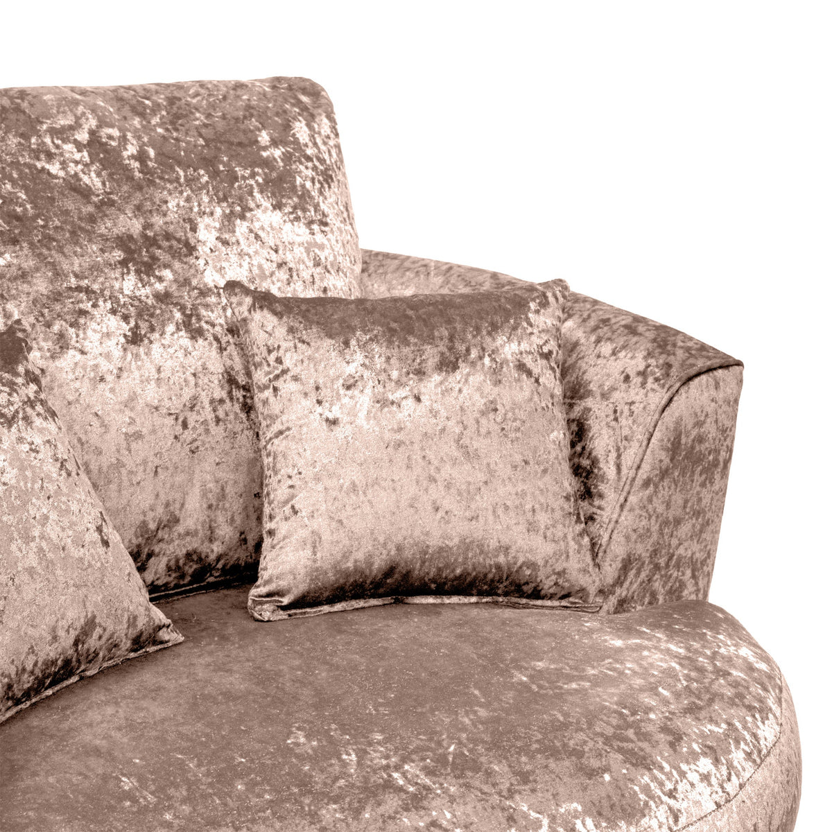 Tamara Crushed Velvet Swivel Chair