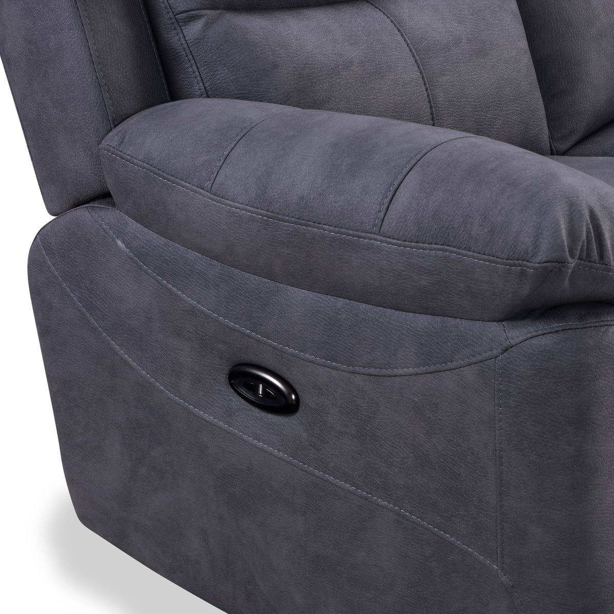 Conway Charcoal Power Reclining 3 Seater Sofa