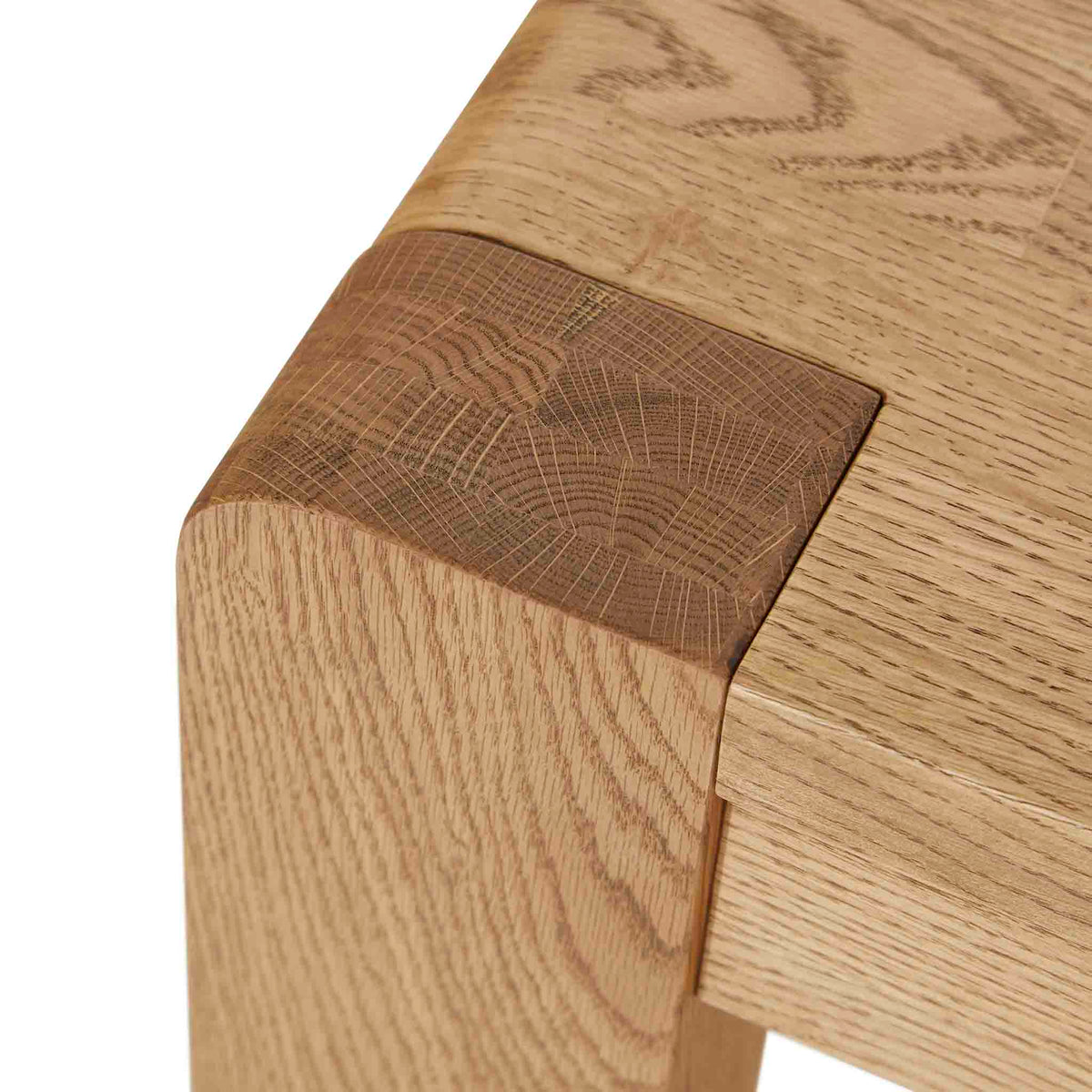 Harvey Oak Compact Extending Dining Table