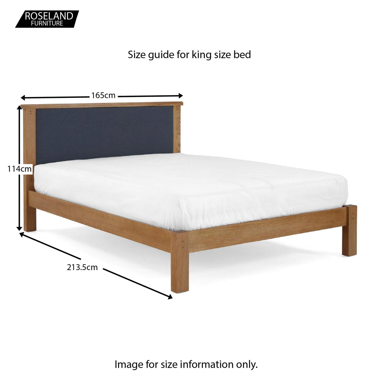 Broadway Oak Bed Frame
