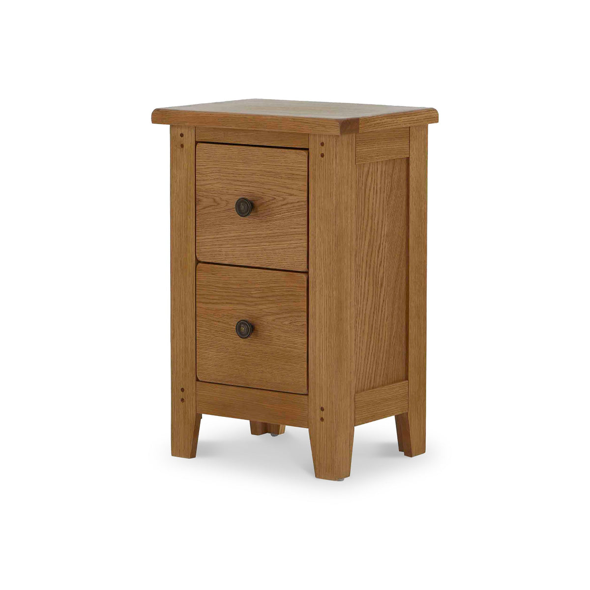 Broadway Oak Narrow Bedside Table