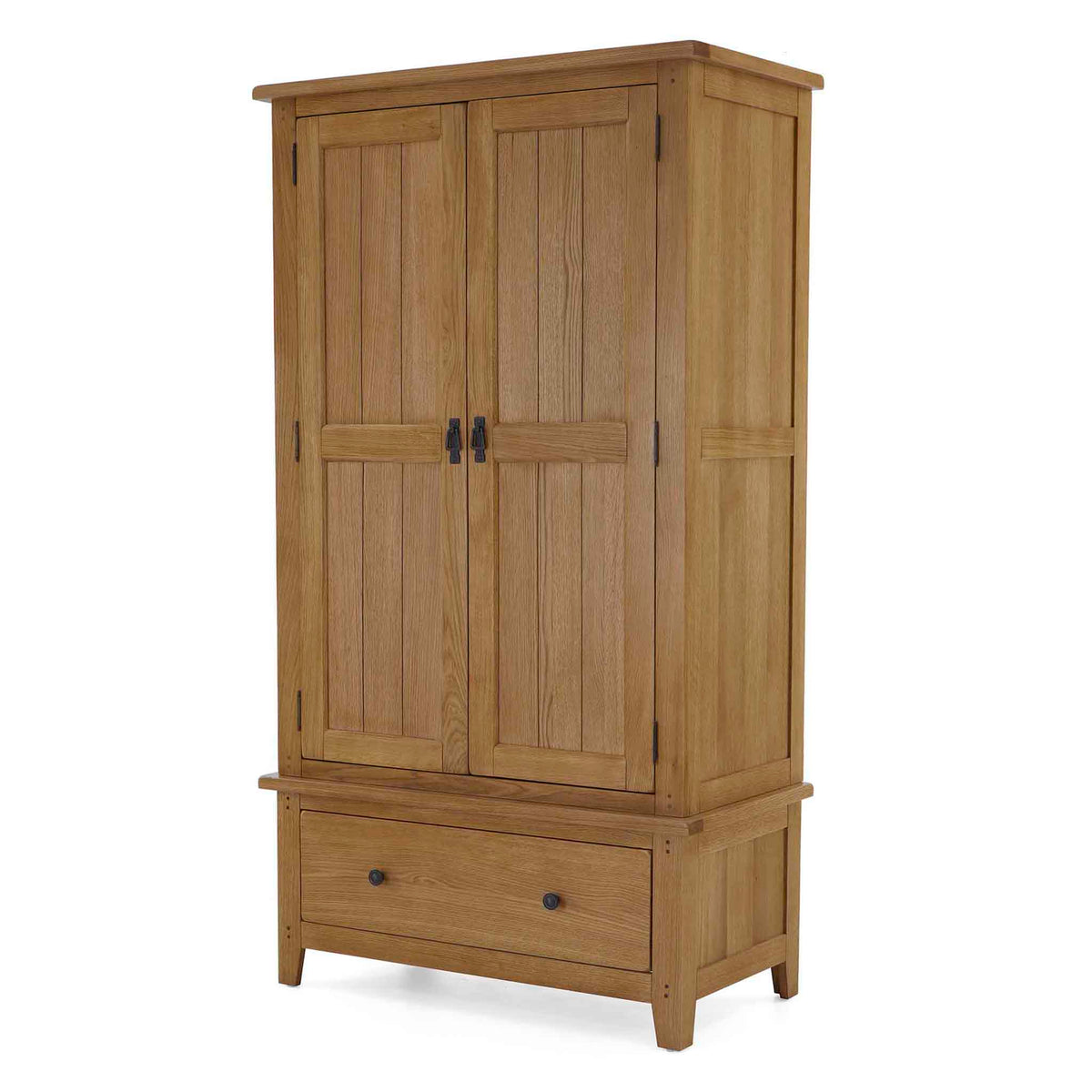 Broadway Oak Double Wardrobe