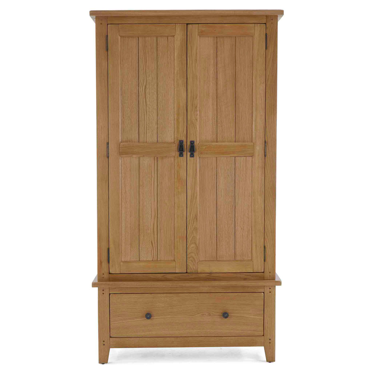 Broadway Oak Double Wardrobe