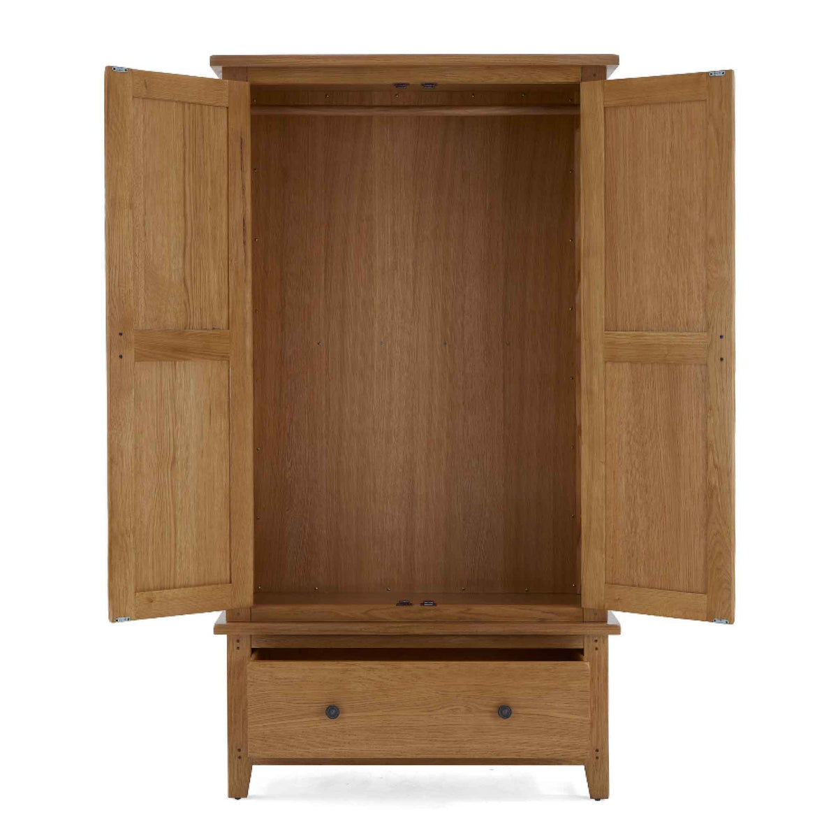 Broadway Oak Double Wardrobe