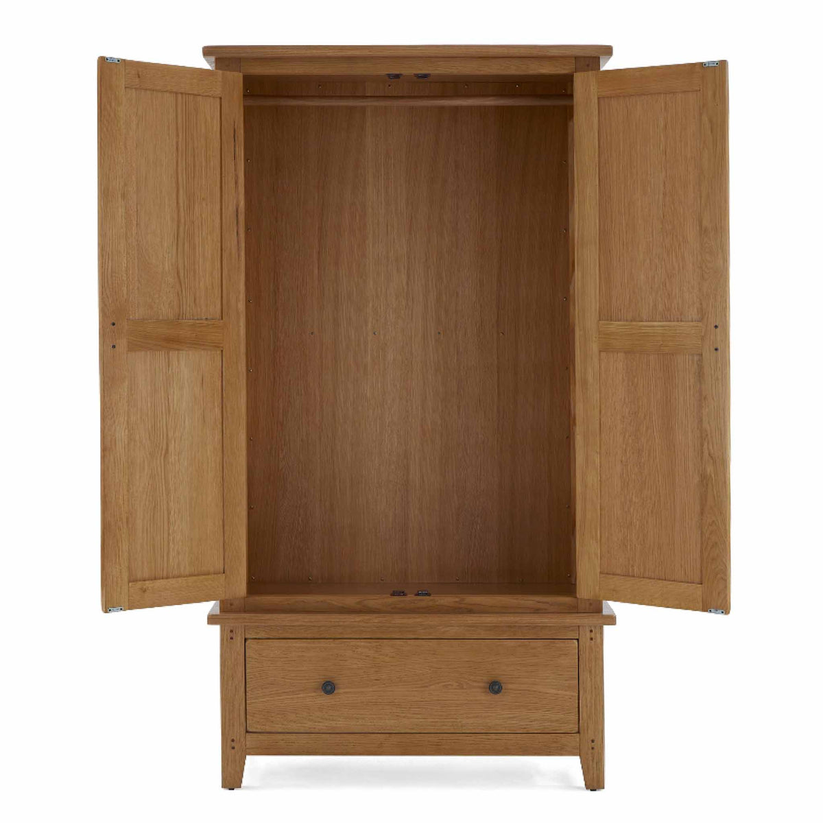 Broadway Oak Double Wardrobe