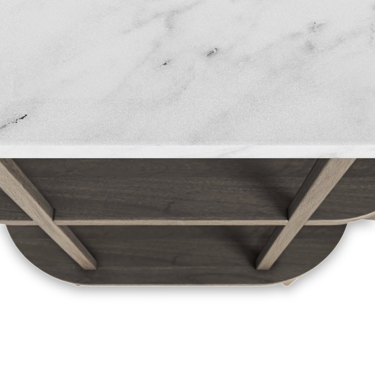 Amelie Grey Fluted Mini Sideboard