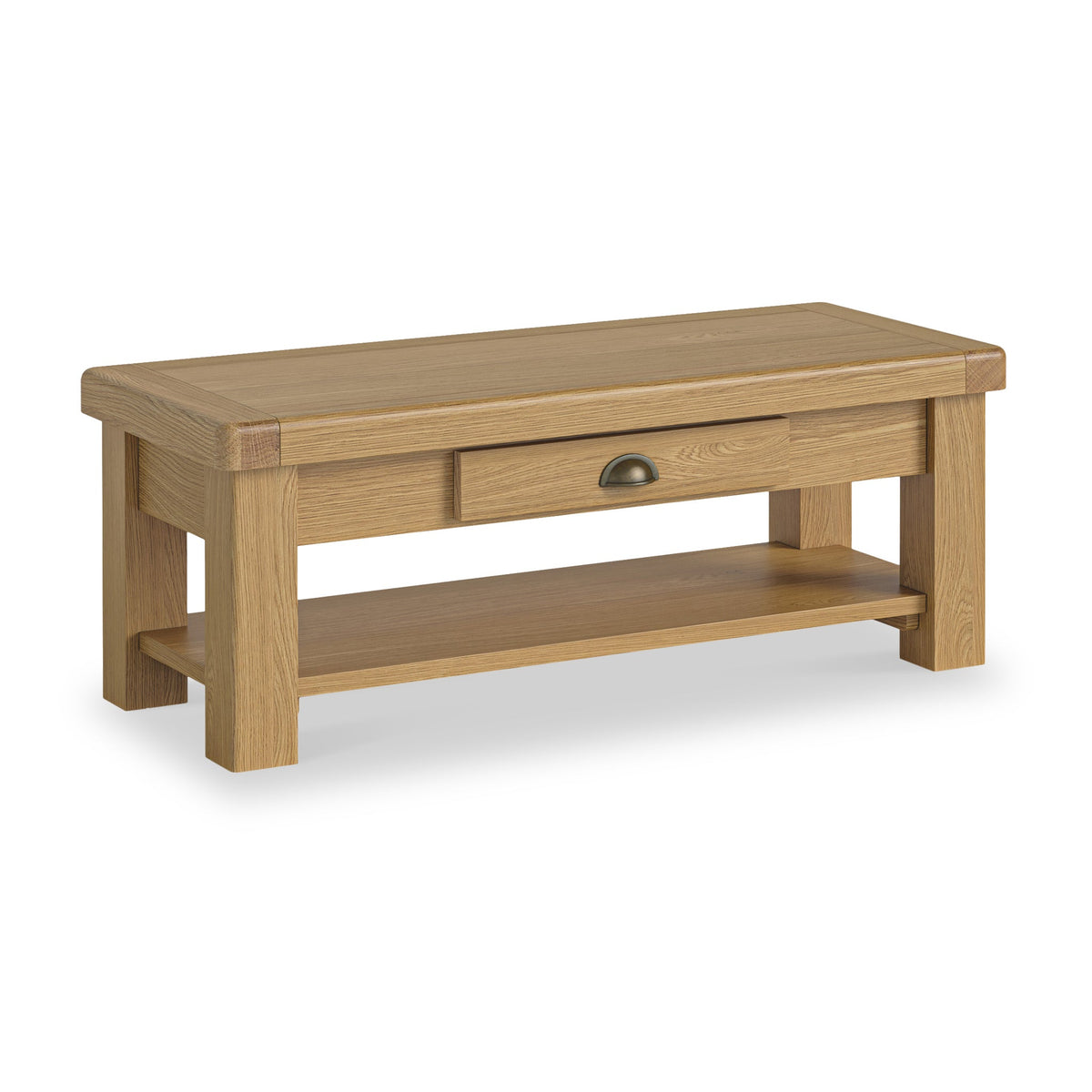 Portland Oak 1 Drawer Coffee Table