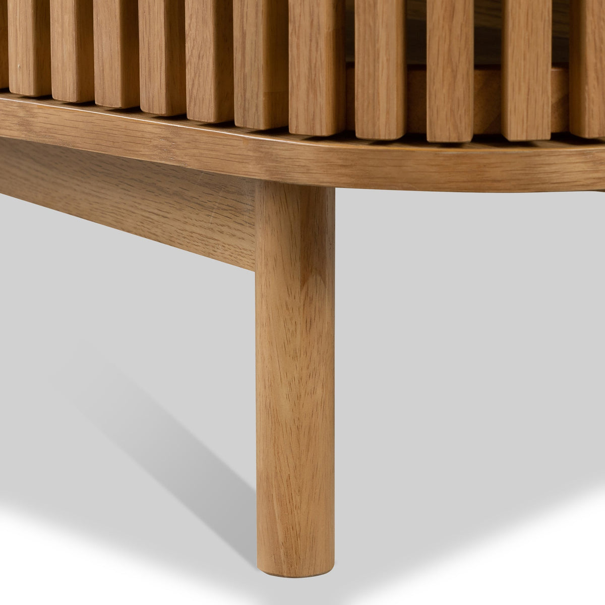 Shorwell Oak Slatted Large Sideboard