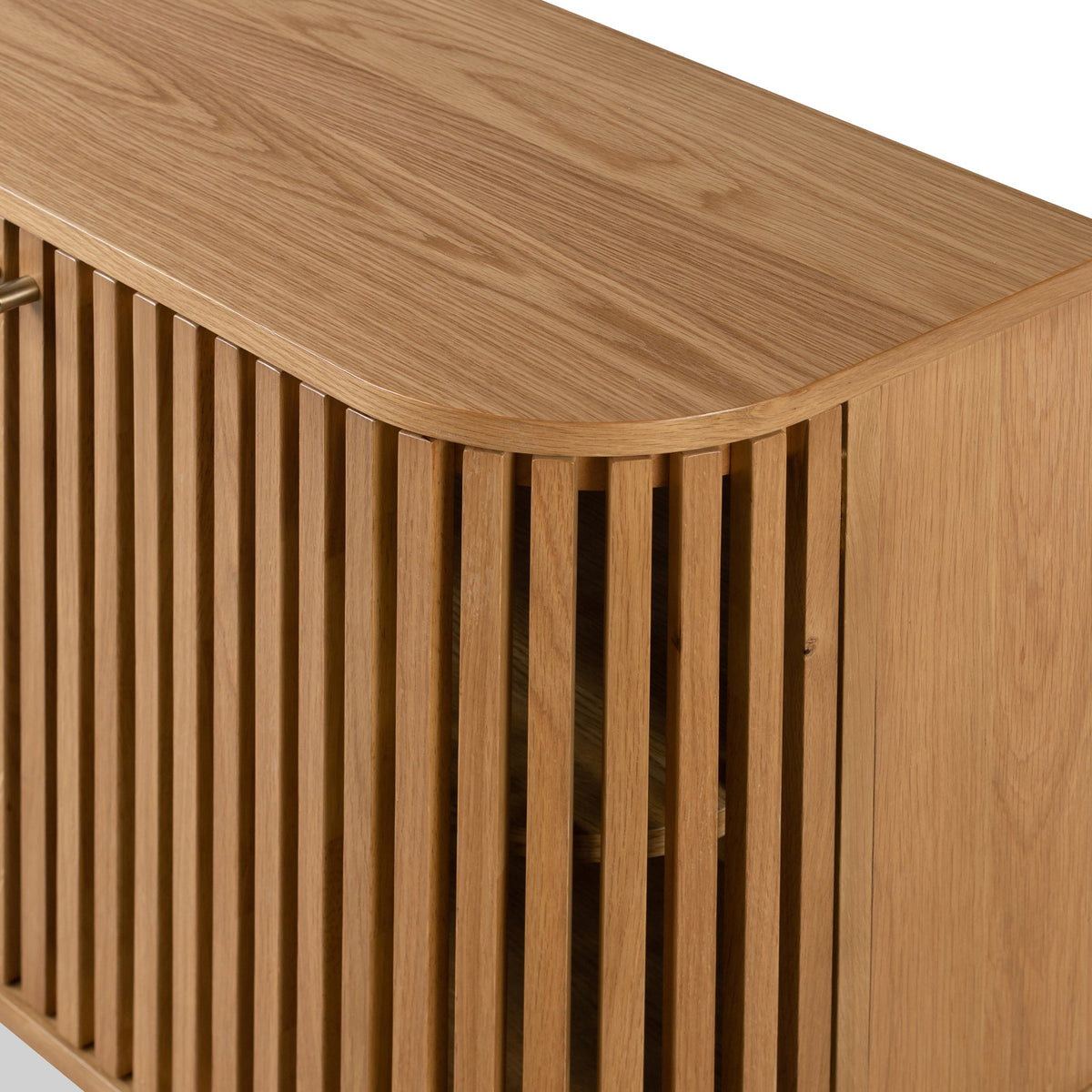 Shorwell Oak Slatted Large Sideboard