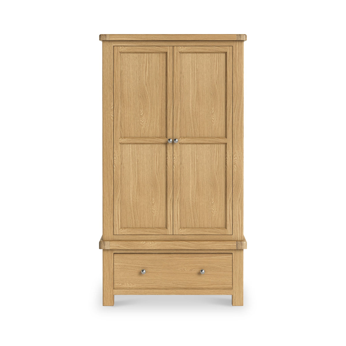 Portland Oak Double Wardrobe & Drawer