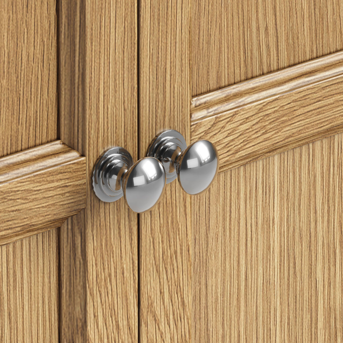 Portland Oak 5 Drawer Larder