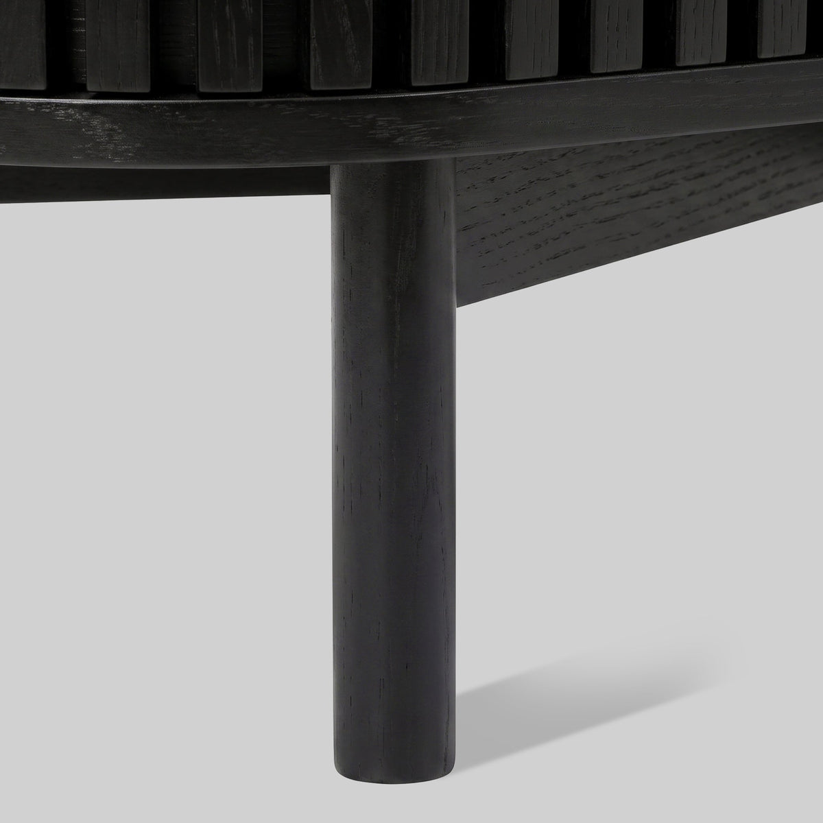 Shorwell Black & Marble Large Sideboard
