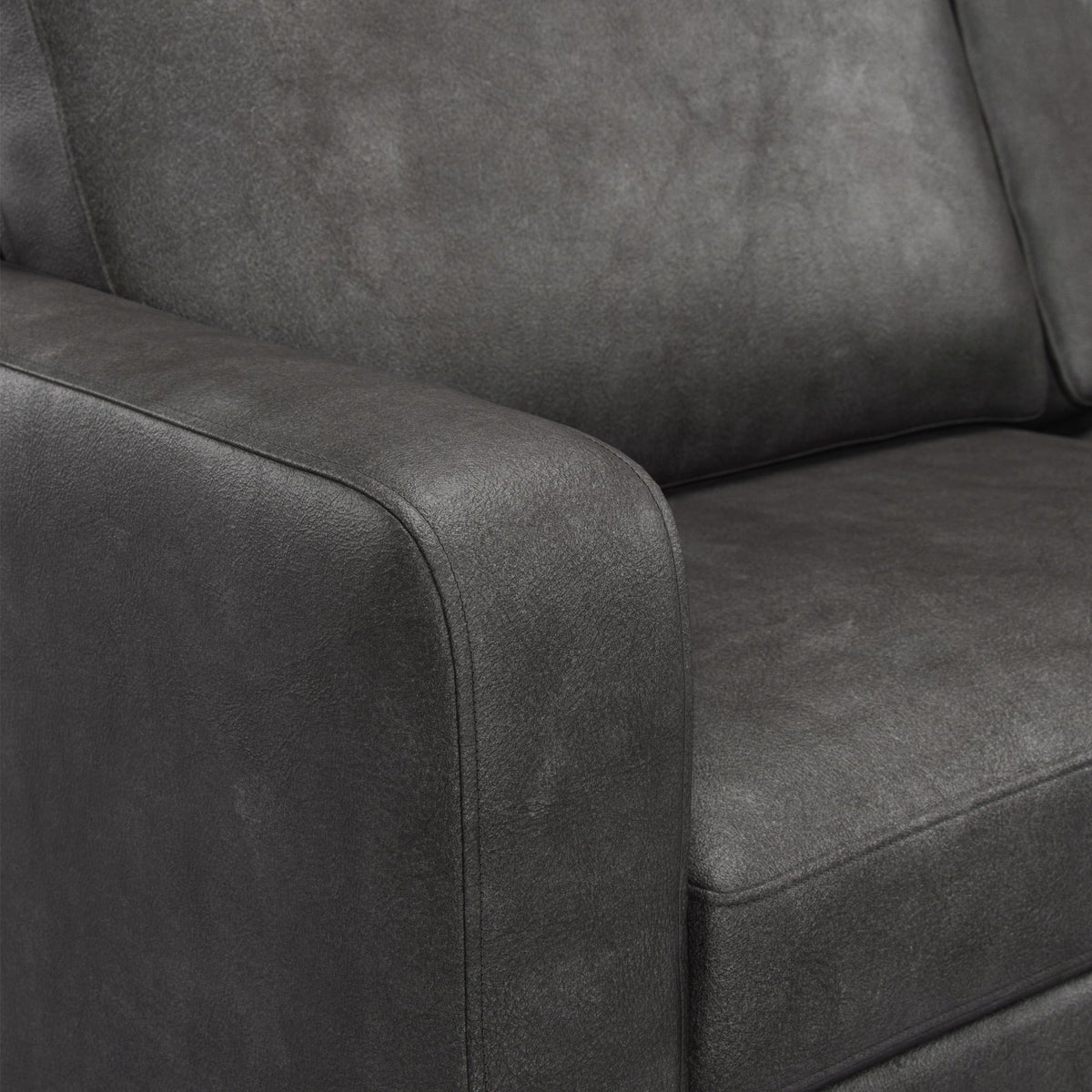 Cullen Faux Leather 2 Seater Sofa