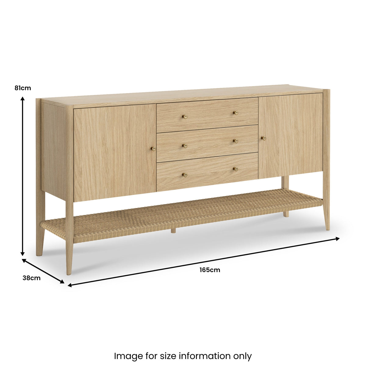 Harborough Oak Large Sideboard