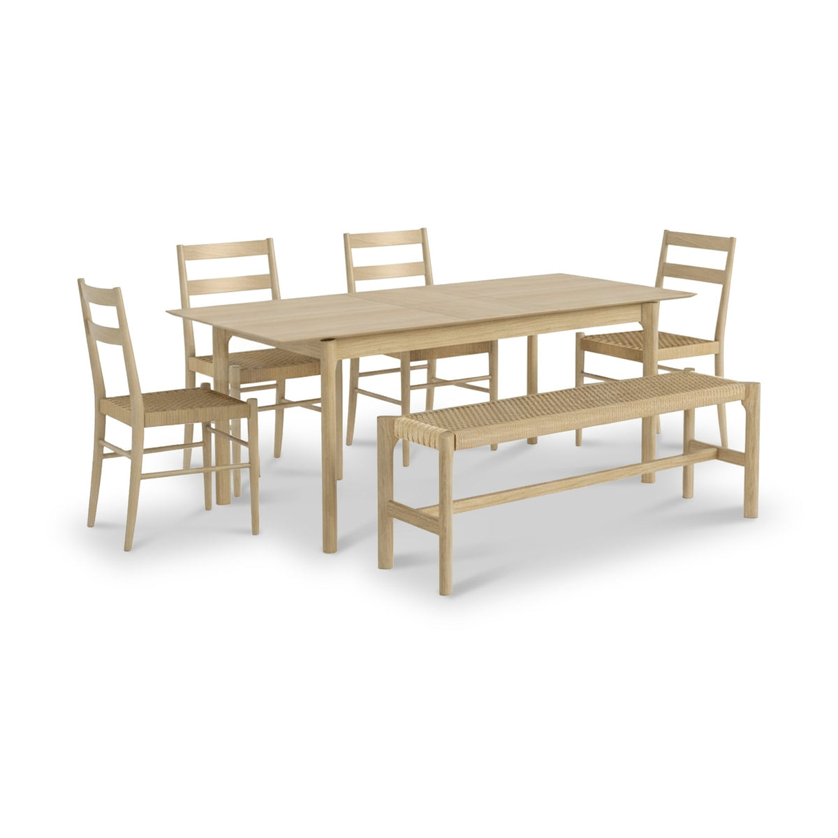 Harborough Oak 180 - 230cm Extendable Dining Table