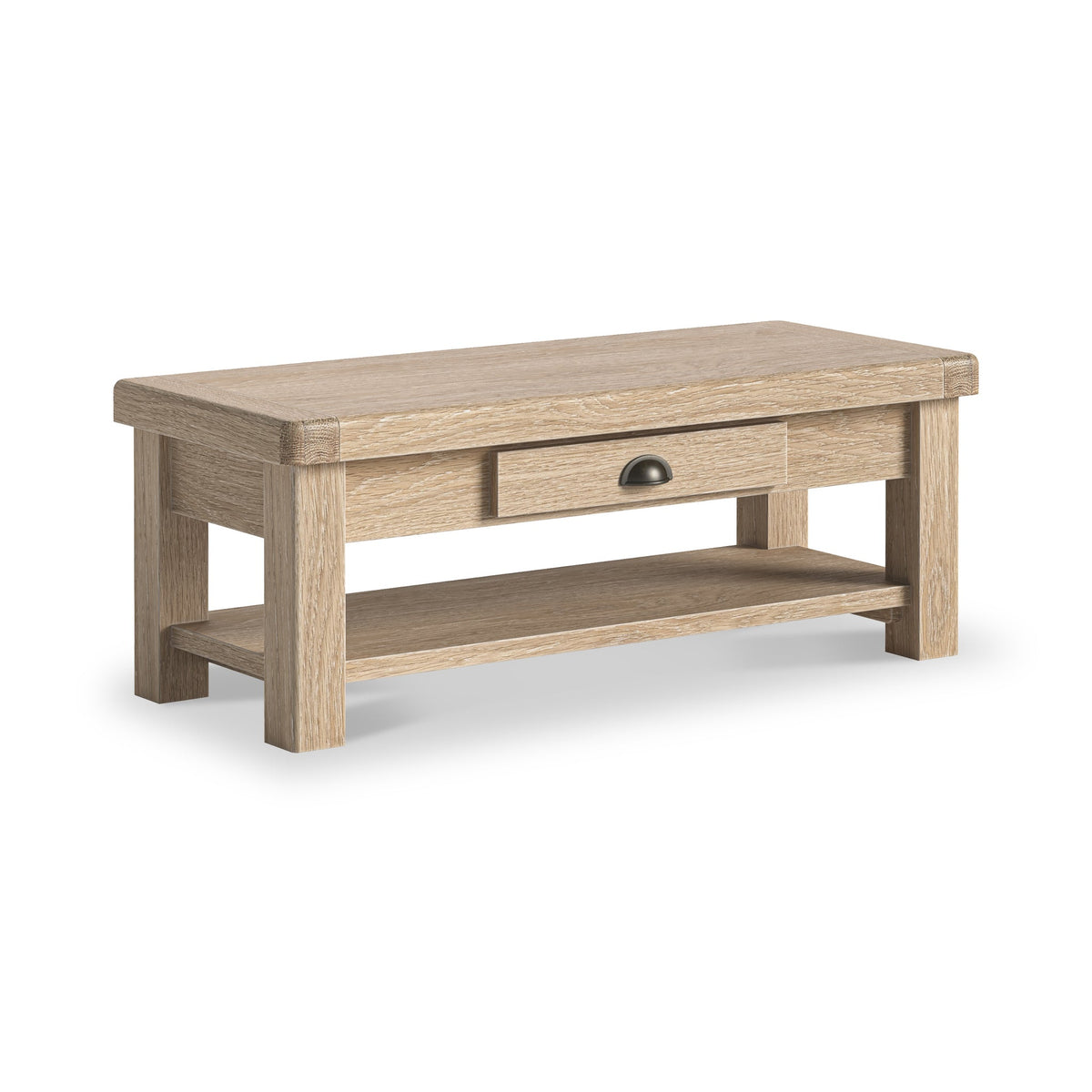 Portland Washed Oak Coffee Table