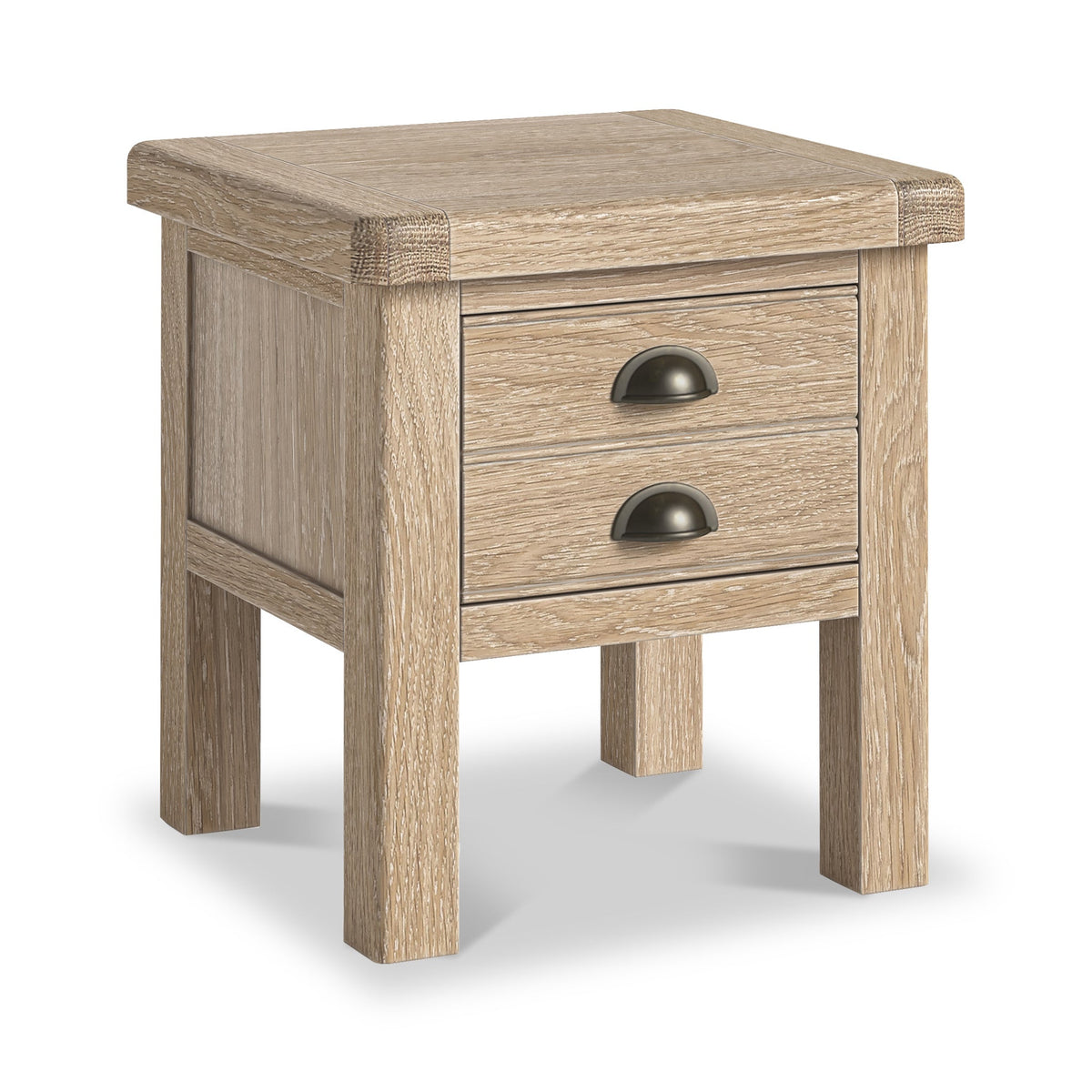 Portland Washed Oak Lamp Table