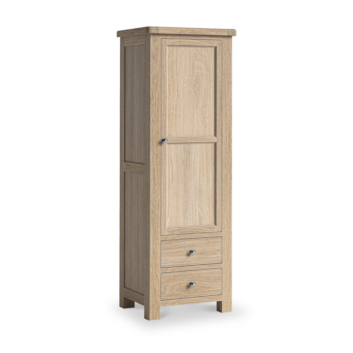 Portland Washed Oak Single Multi Storage Larder Unit