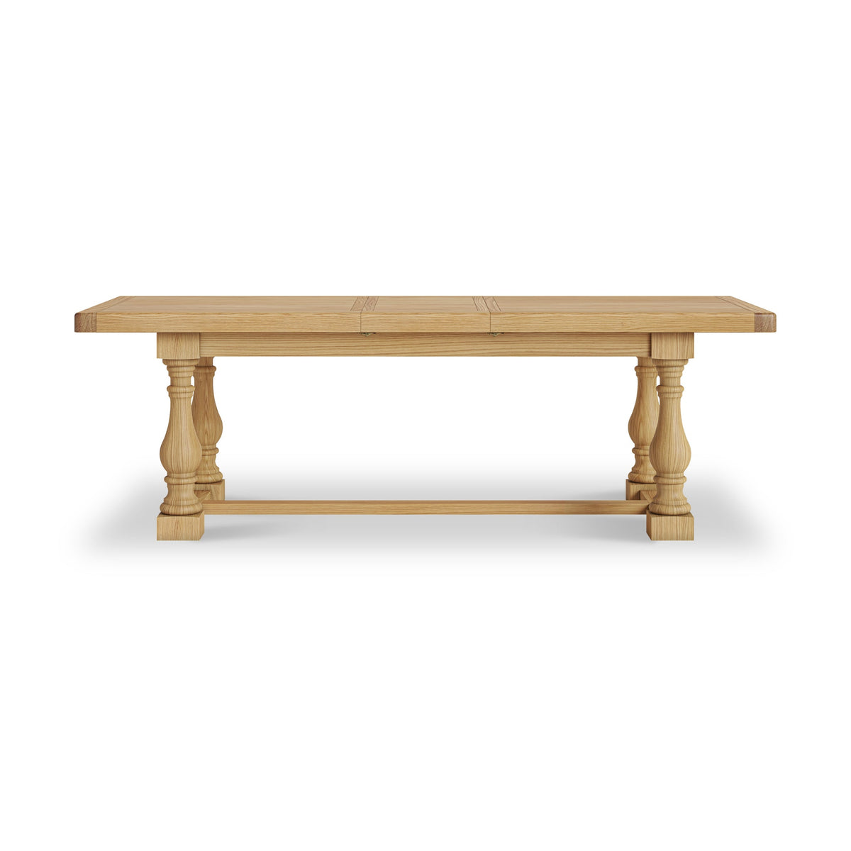 Portland Oak 200-245cm Extending Trestle Dining Table