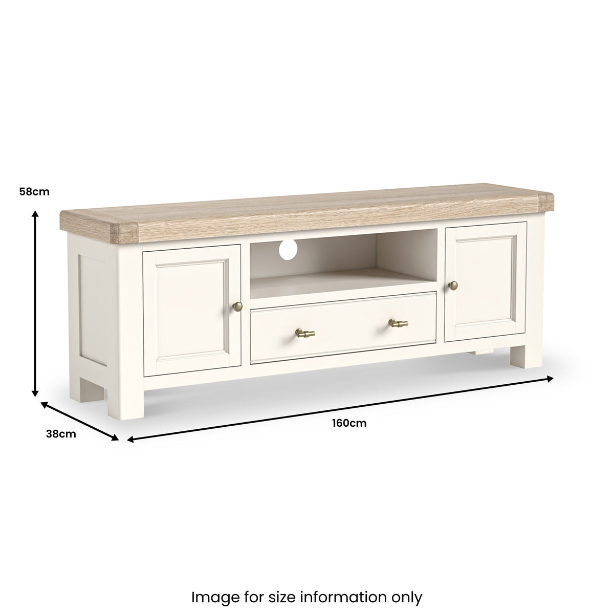 Belmont 160cm Large TV Unit