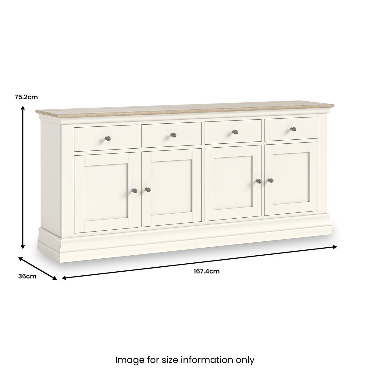 Linden Extra Large Sideboard