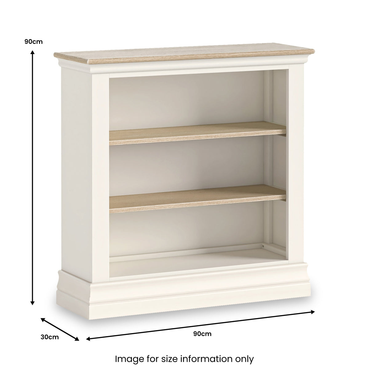 Linden Low Bookcase