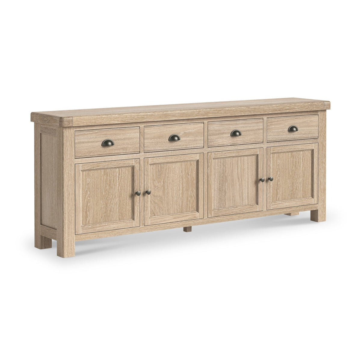 Portland Washed Oak Extra Large Sideboard