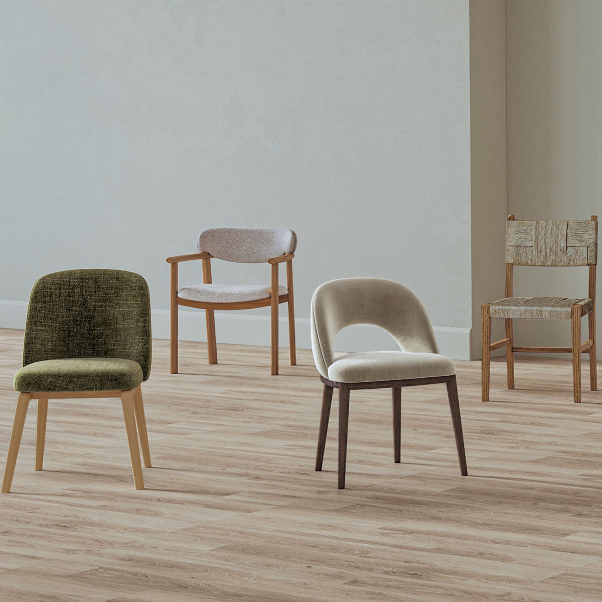 Stonely Woven Dining Chair