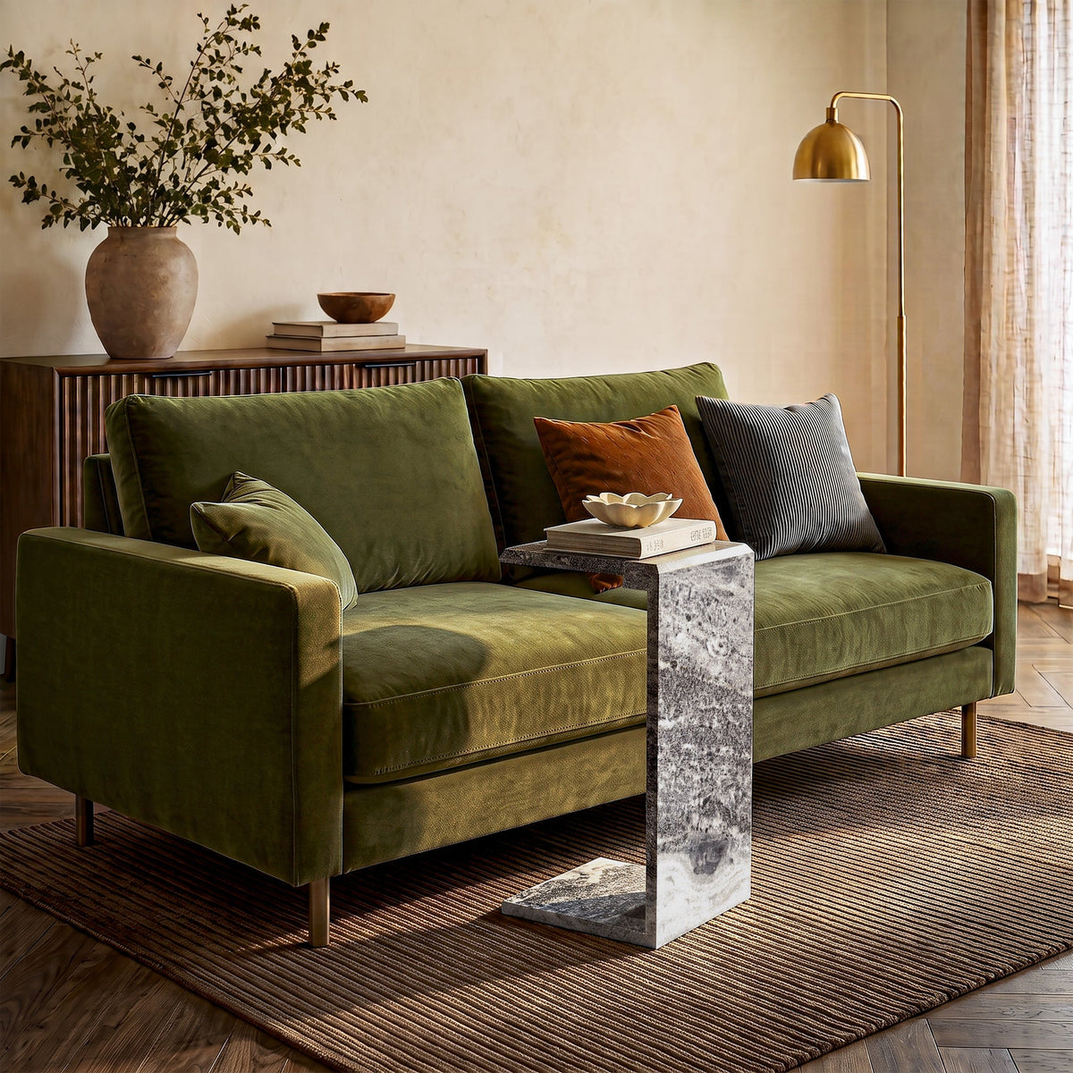 Langham Marble C Side Table