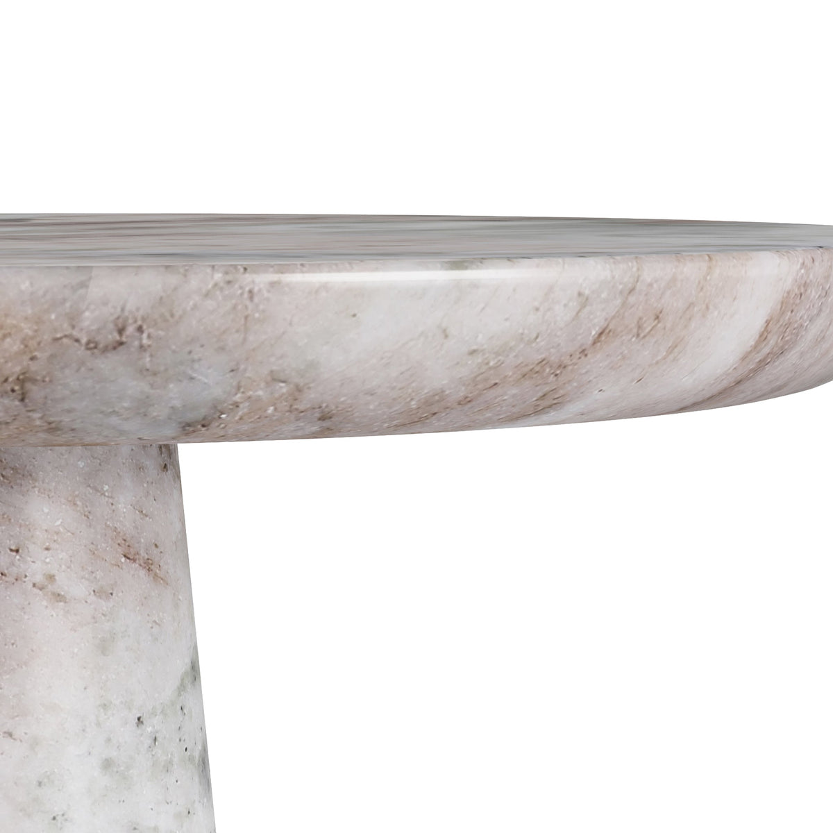 Langham Marble Round Side Table