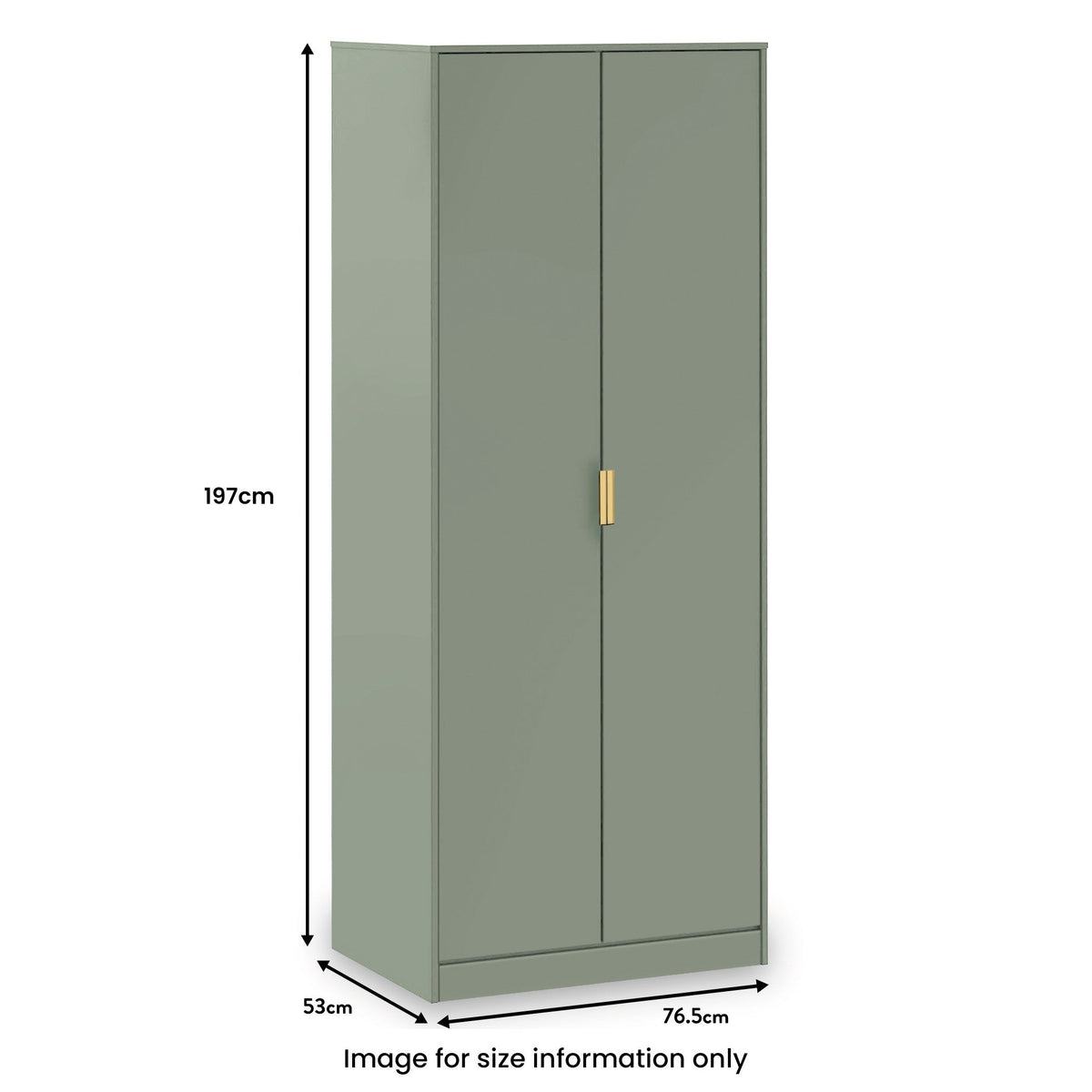 Hudson 2 Door Wardrobe