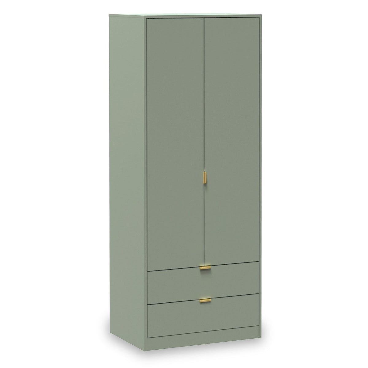 Hudson 2 Door 2 Drawer Wardrobe