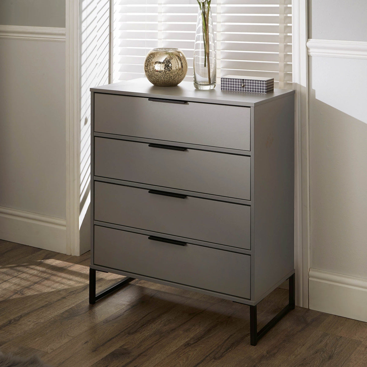 Hudson 4 Drawer Chest