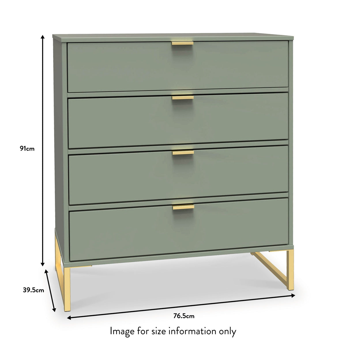 Hudson 4 Drawer Chest