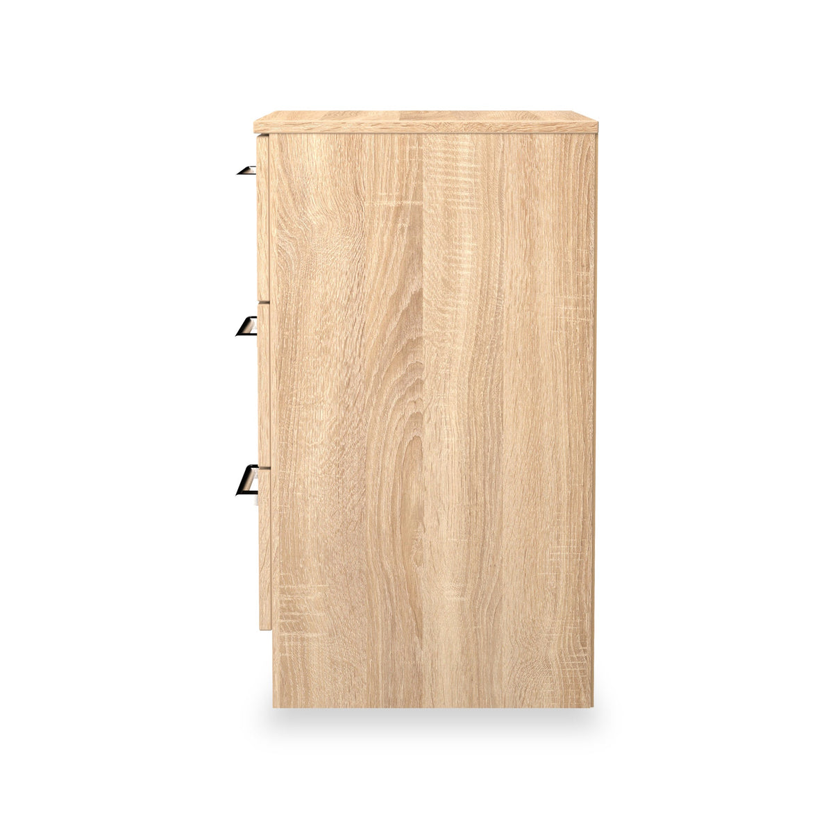 Hadley 3 Drawer Bedside Table