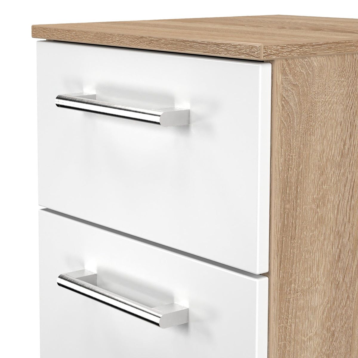 Hadley 2 Drawer Bedside Table