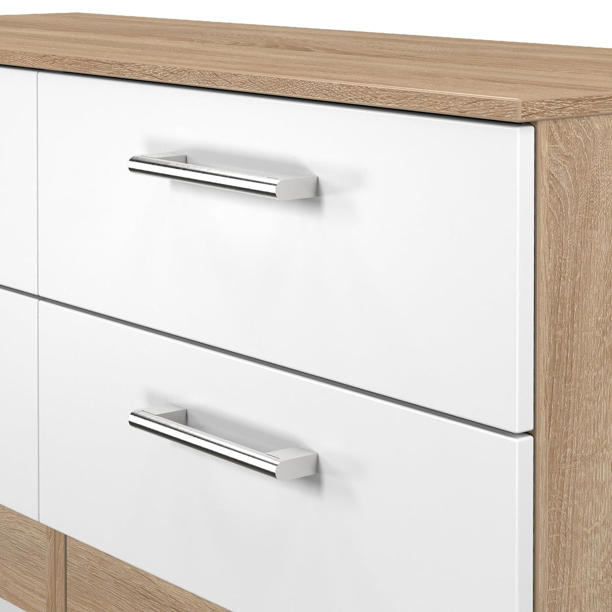 Hadley 4 Drawer Low Storage Unit