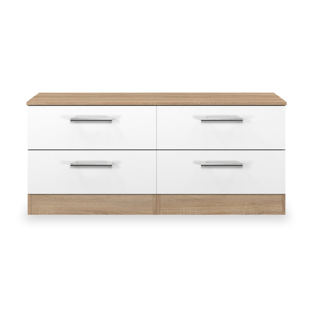 Hadley 4 Drawer Low Storage Unit