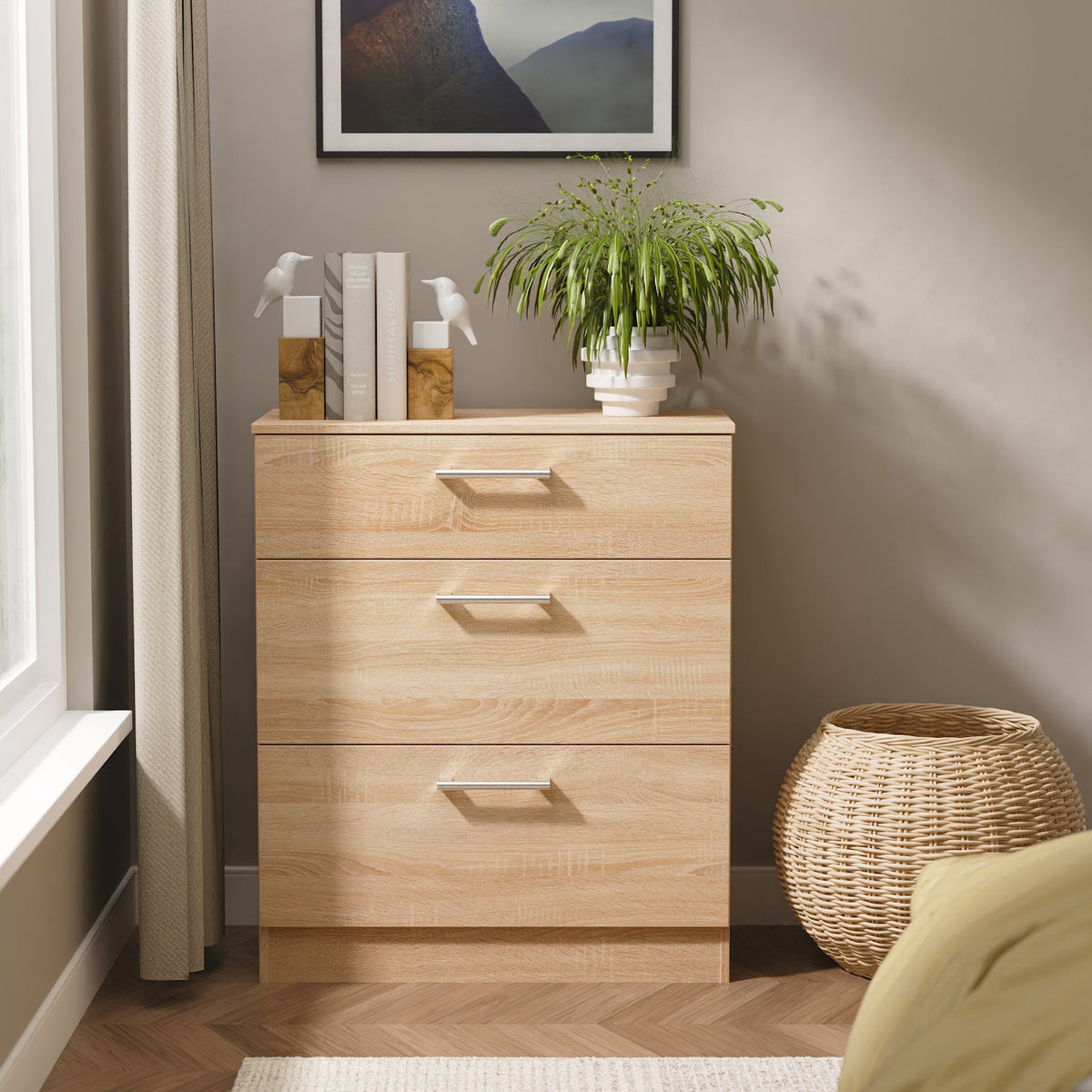 Hadley 3 Drawer Deep Chest