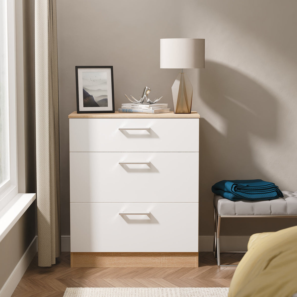 Hadley 3 Drawer Deep Chest