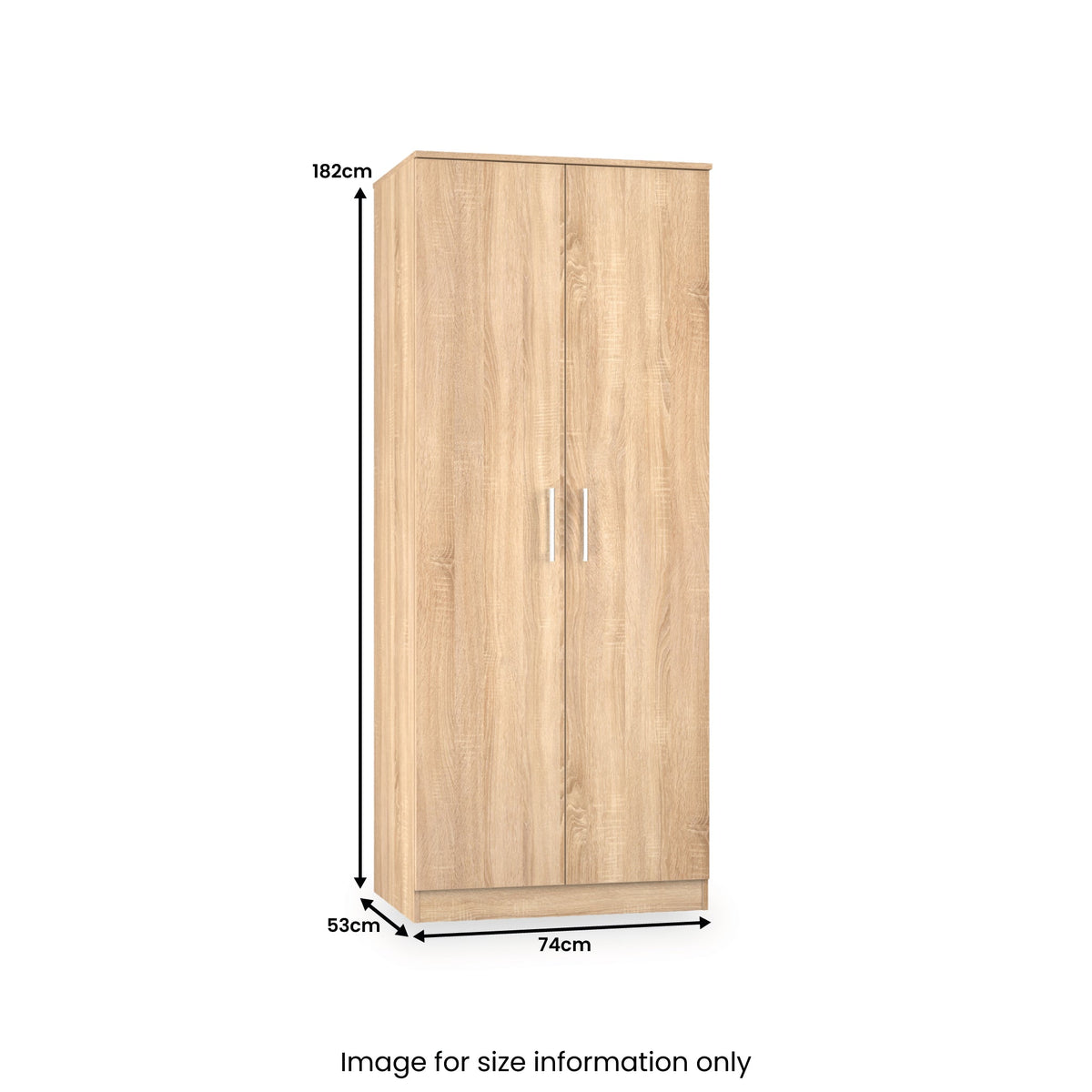 Hadley Double Wardrobe