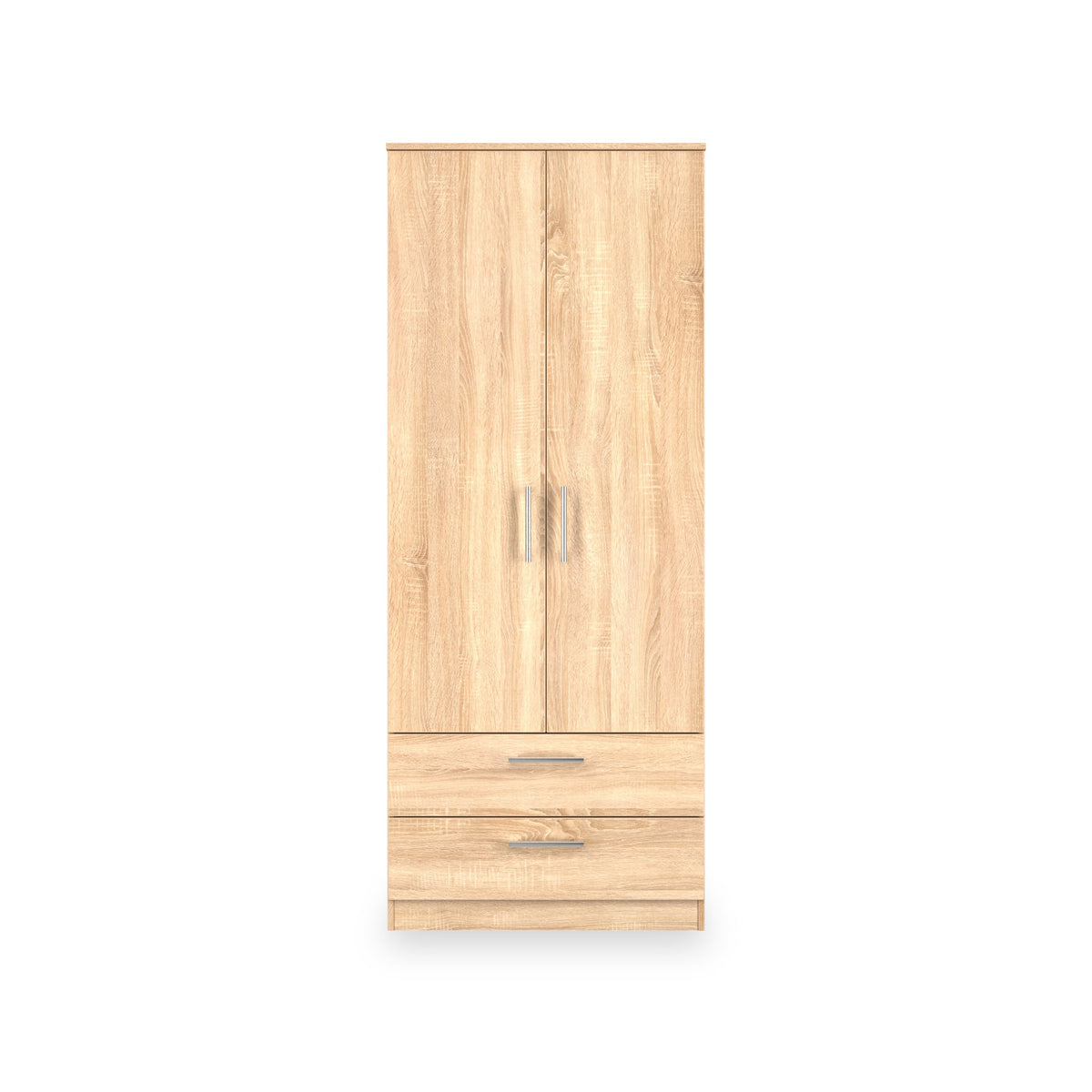 Hadley Double Wardrobe With 2 Drawers