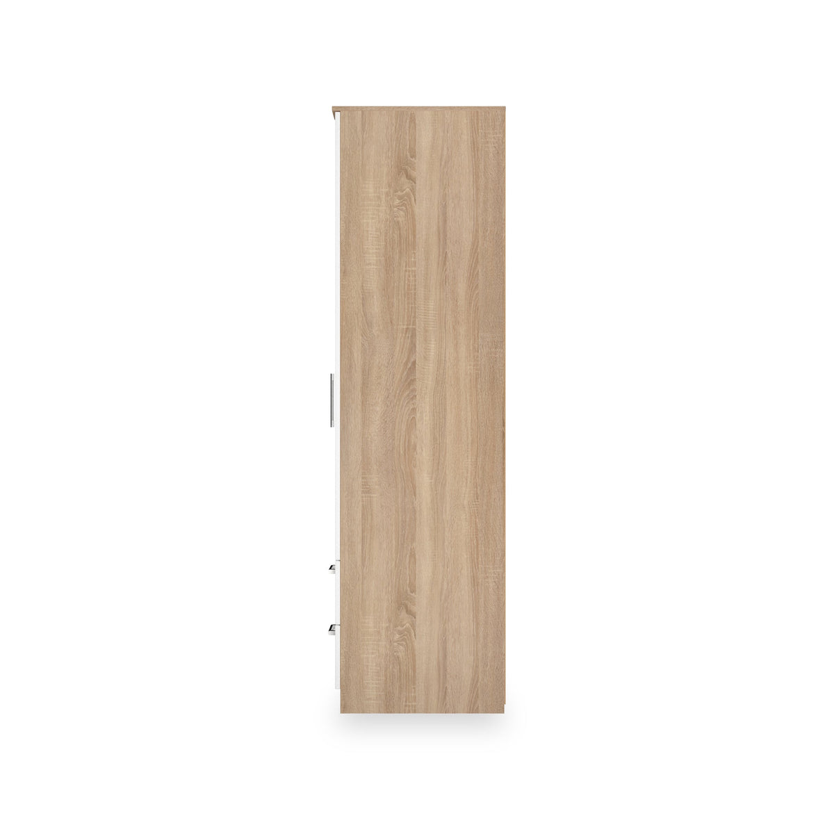 Hadley Mirrored Double Wardrobe with Drawers